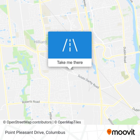 Mapa de Point Pleasant Drive