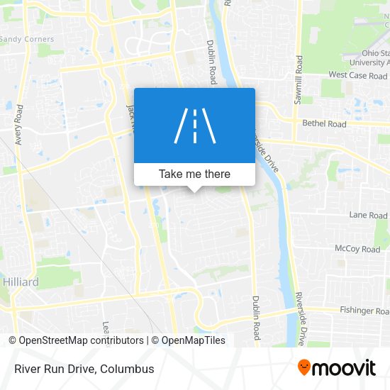 Mapa de River Run Drive