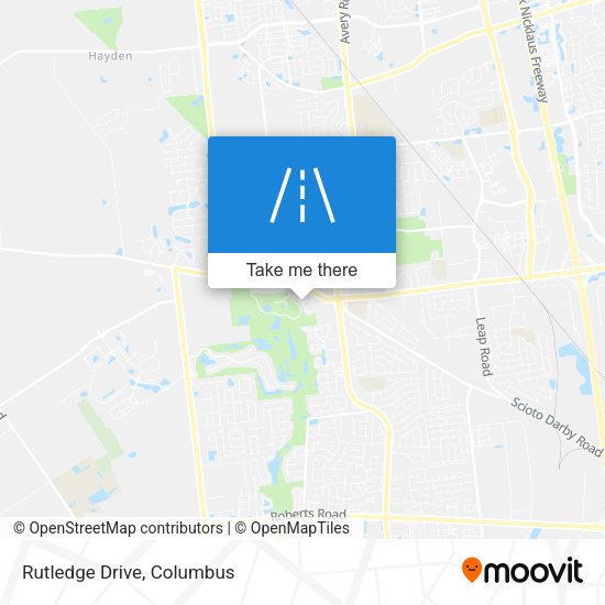 Mapa de Rutledge Drive