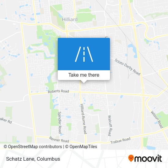 Mapa de Schatz Lane