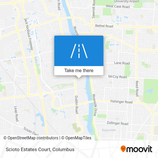 Scioto Estates Court map