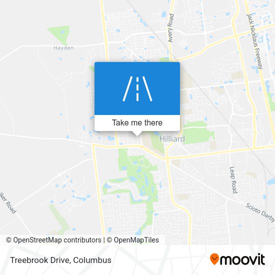 Mapa de Treebrook Drive