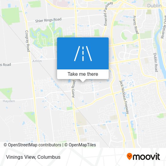 Mapa de Vinings View