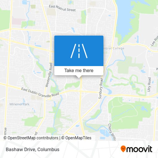 Bashaw Drive map