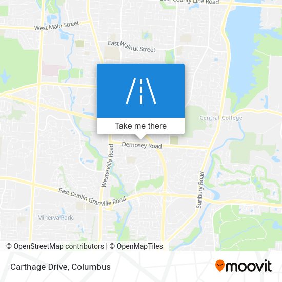 Mapa de Carthage Drive