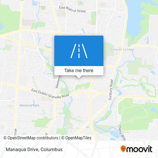 Mapa de Manaqua Drive