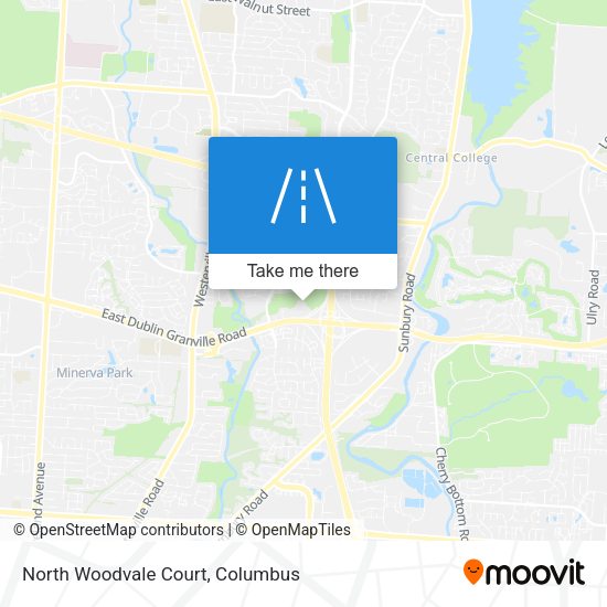 Mapa de North Woodvale Court