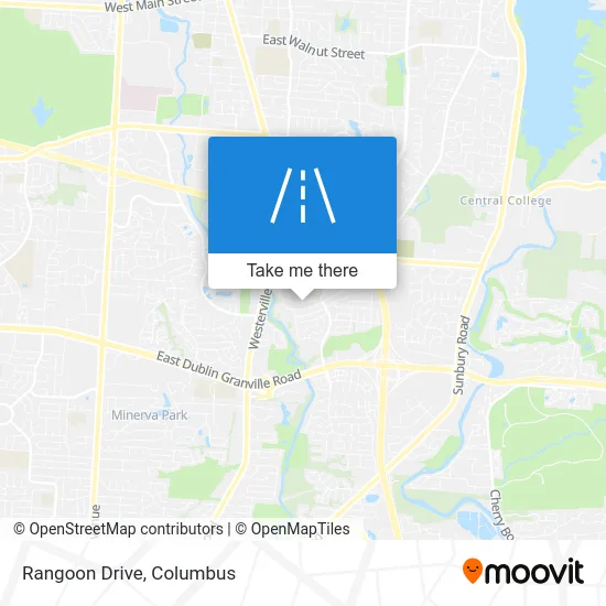 Rangoon Drive map