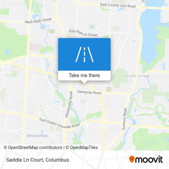 Mapa de Saddle Ln Court