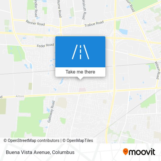 Mapa de Buena Vista Avenue