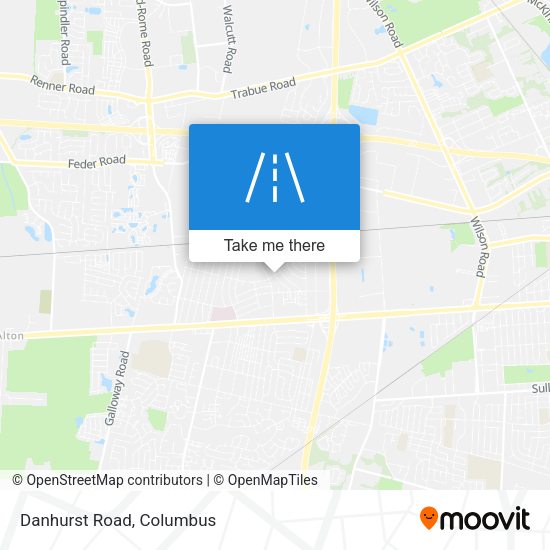 Mapa de Danhurst Road