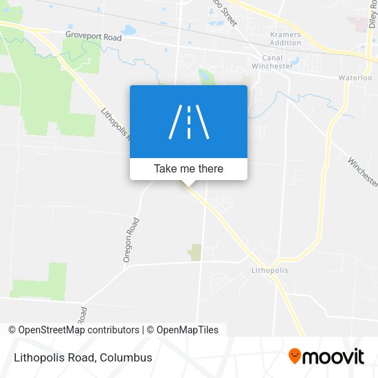 Mapa de Lithopolis Road