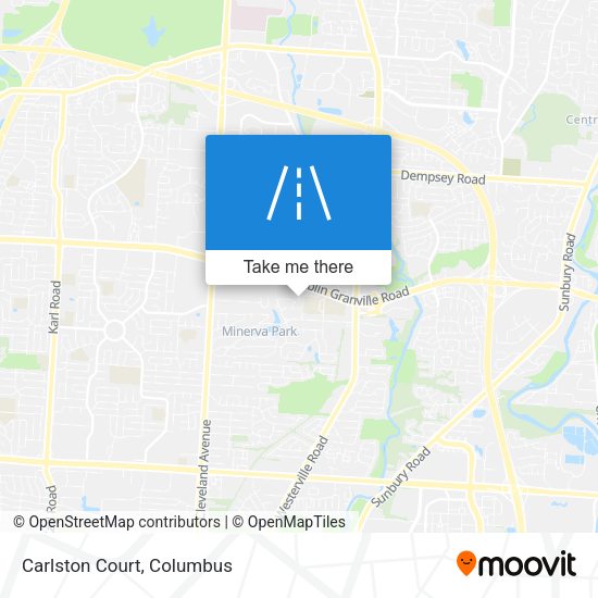 Mapa de Carlston Court