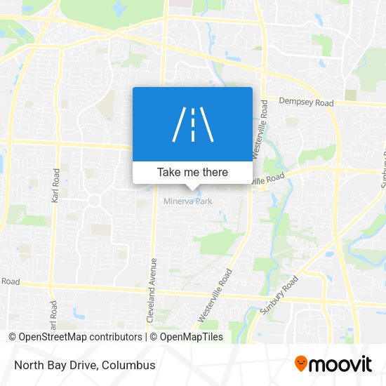 Mapa de North Bay Drive