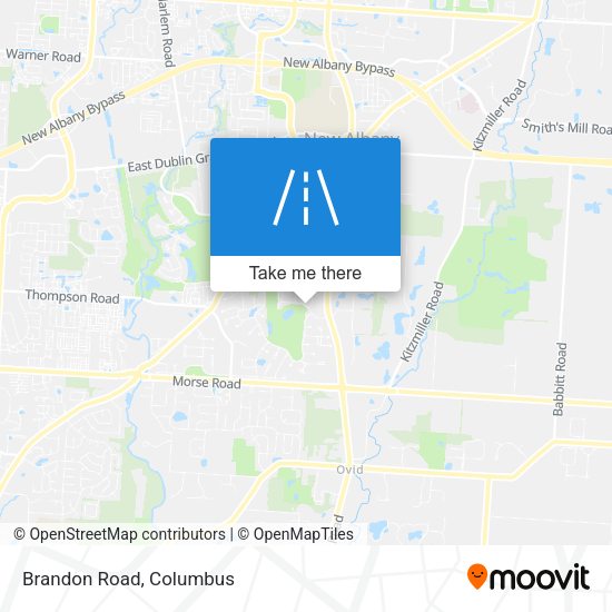 Mapa de Brandon Road
