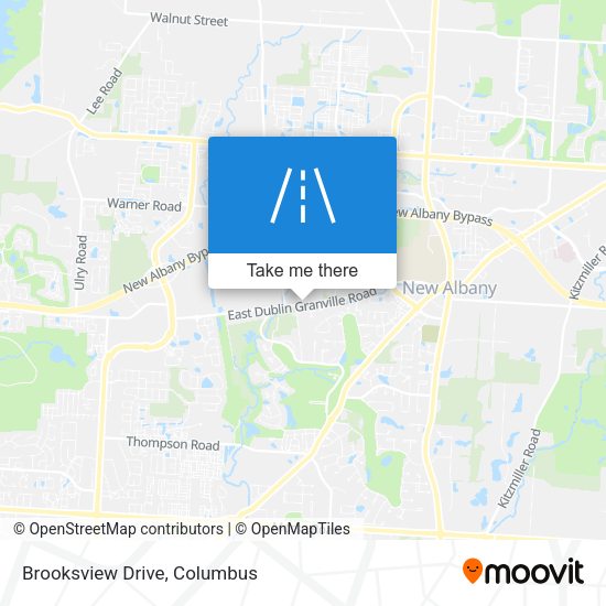 Mapa de Brooksview Drive