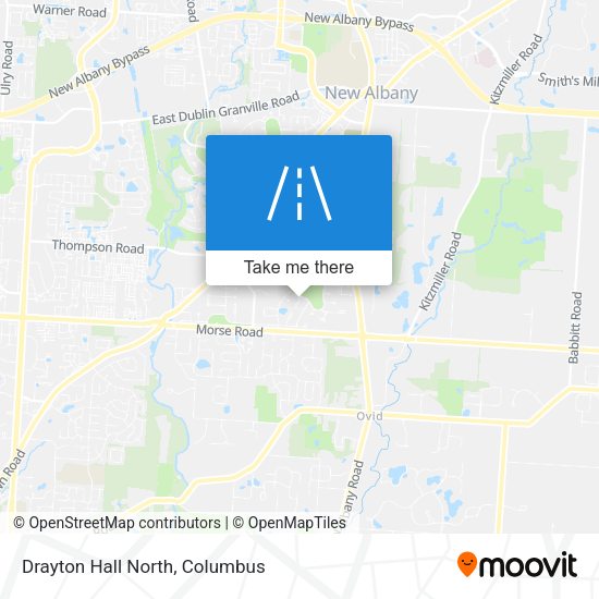 Mapa de Drayton Hall North