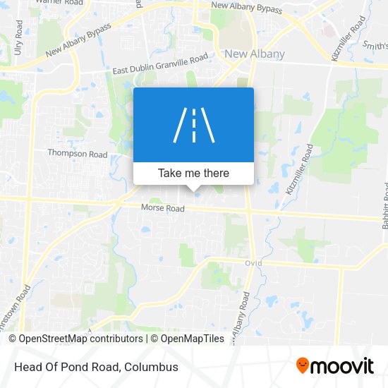Mapa de Head Of Pond Road