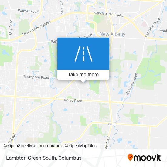 Lambton Green South map