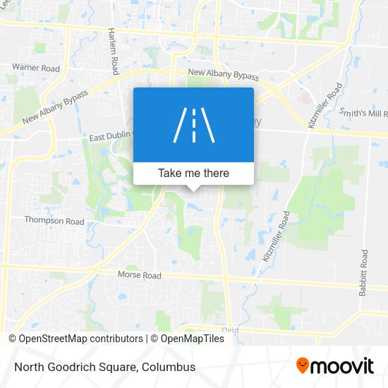 Mapa de North Goodrich Square