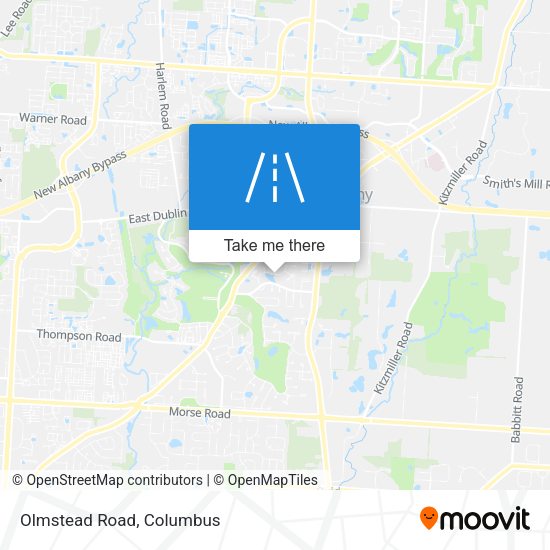 Mapa de Olmstead Road