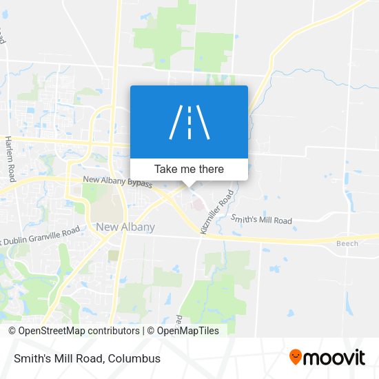 Mapa de Smith's Mill Road