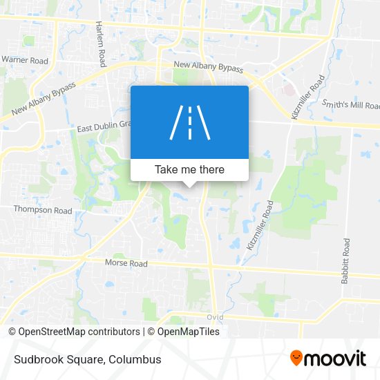 Mapa de Sudbrook Square