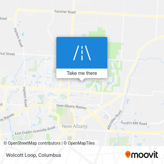Mapa de Wolcott Loop