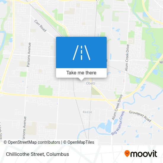 Mapa de Chillicothe Street