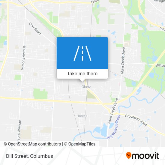 Mapa de Dill Street