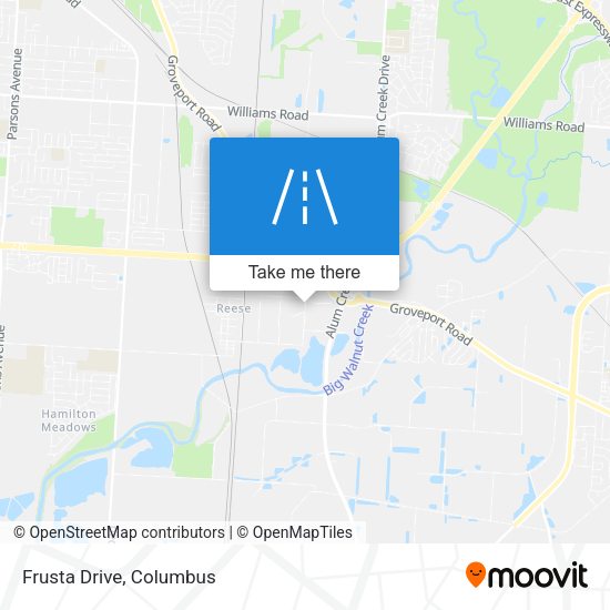 Mapa de Frusta Drive