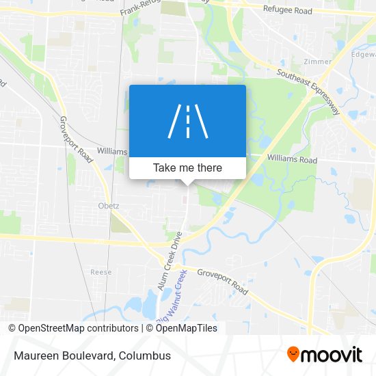 Mapa de Maureen Boulevard