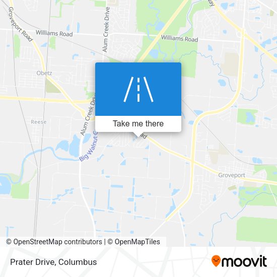 Mapa de Prater Drive