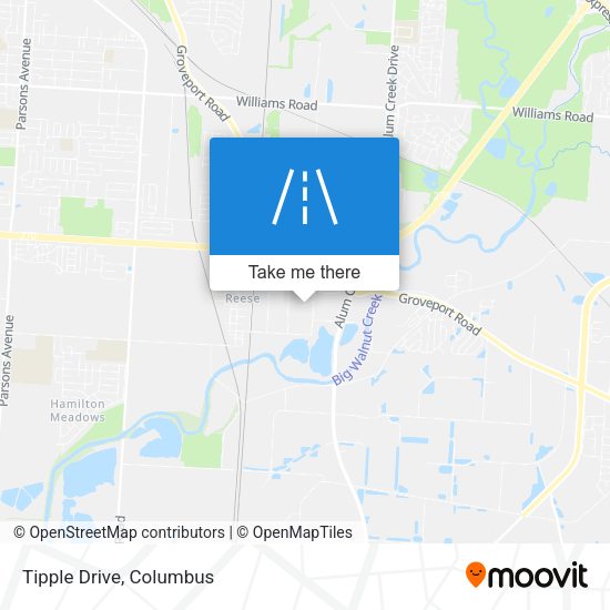 Mapa de Tipple Drive