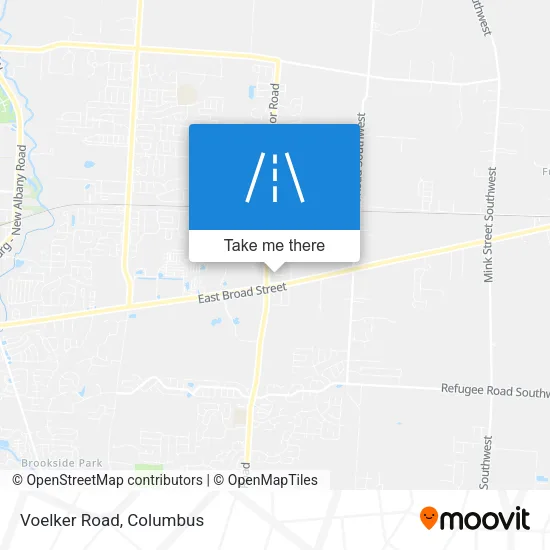 Voelker Road map