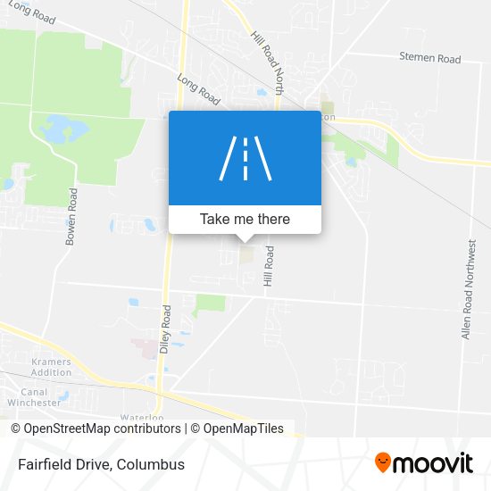 Mapa de Fairfield Drive