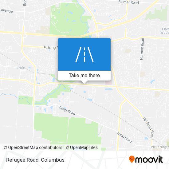 Mapa de Refugee Road