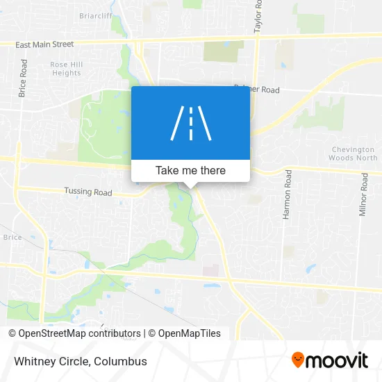 Whitney Circle map