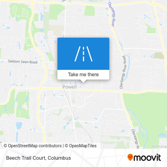 Mapa de Beech Trail Court