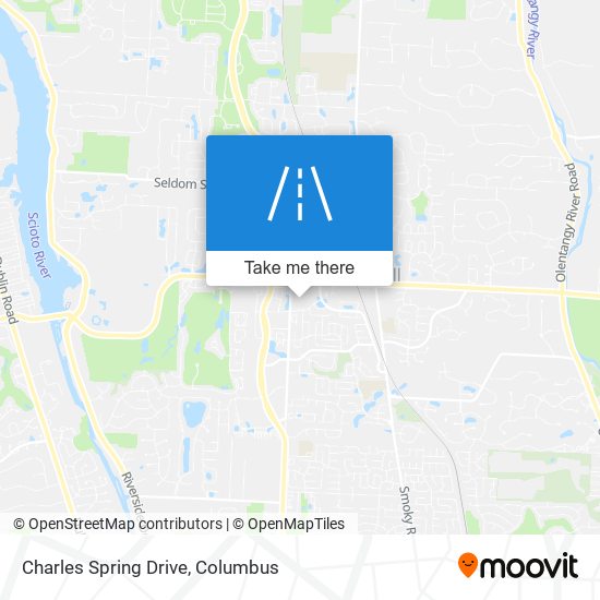 Charles Spring Drive map