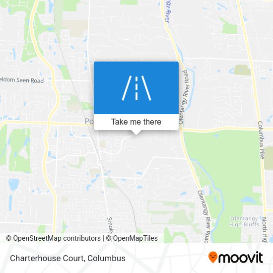 Charterhouse Court map