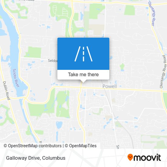 Mapa de Galloway Drive