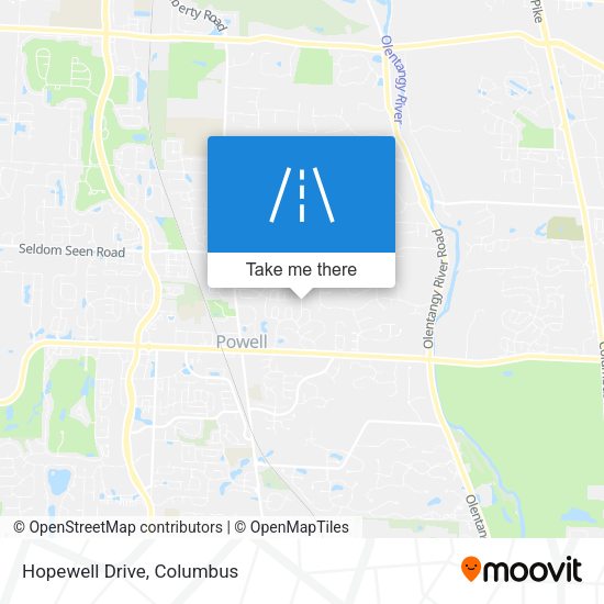 Mapa de Hopewell Drive