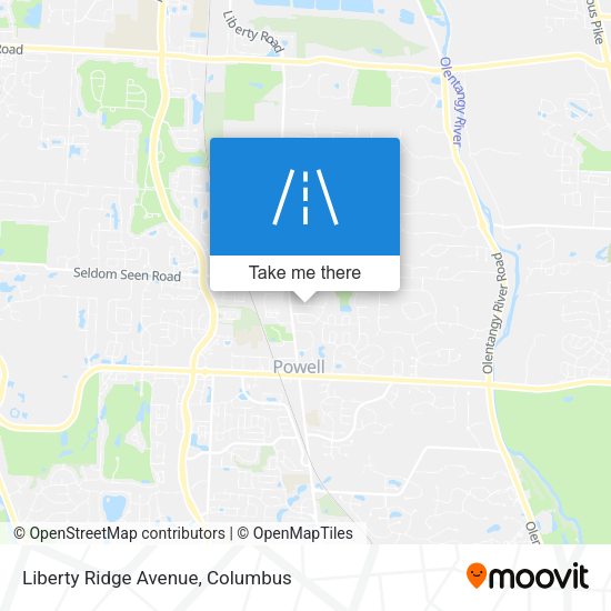 Liberty Ridge Avenue map