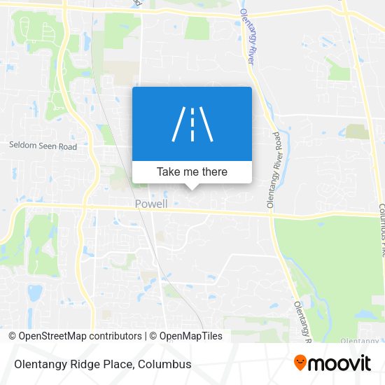 Olentangy Ridge Place map