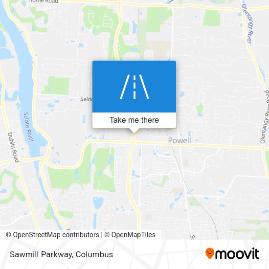 Sawmill Parkway map