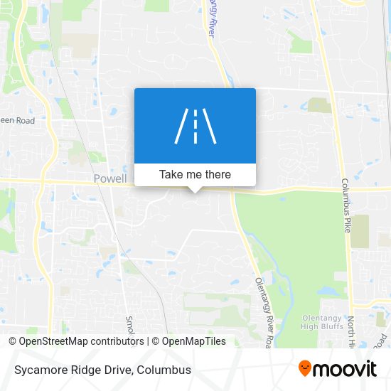 Sycamore Ridge Drive map