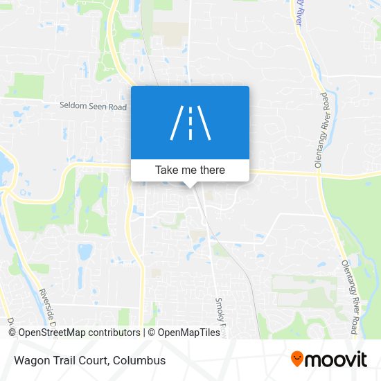 Mapa de Wagon Trail Court