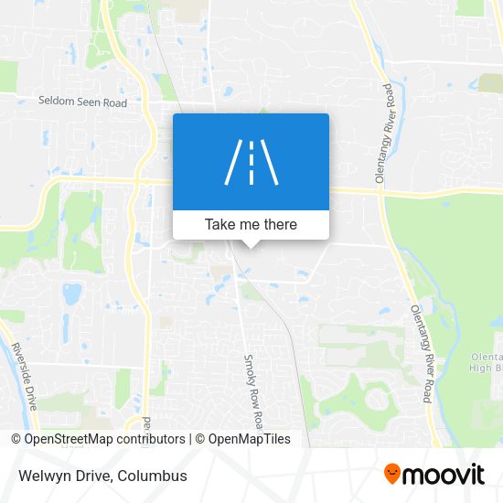 Mapa de Welwyn Drive