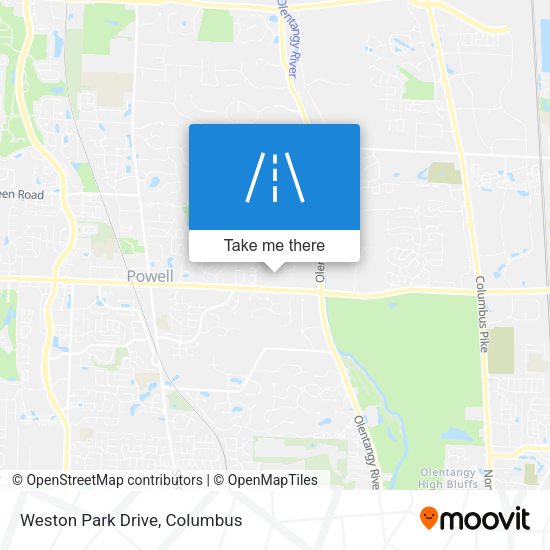 Mapa de Weston Park Drive